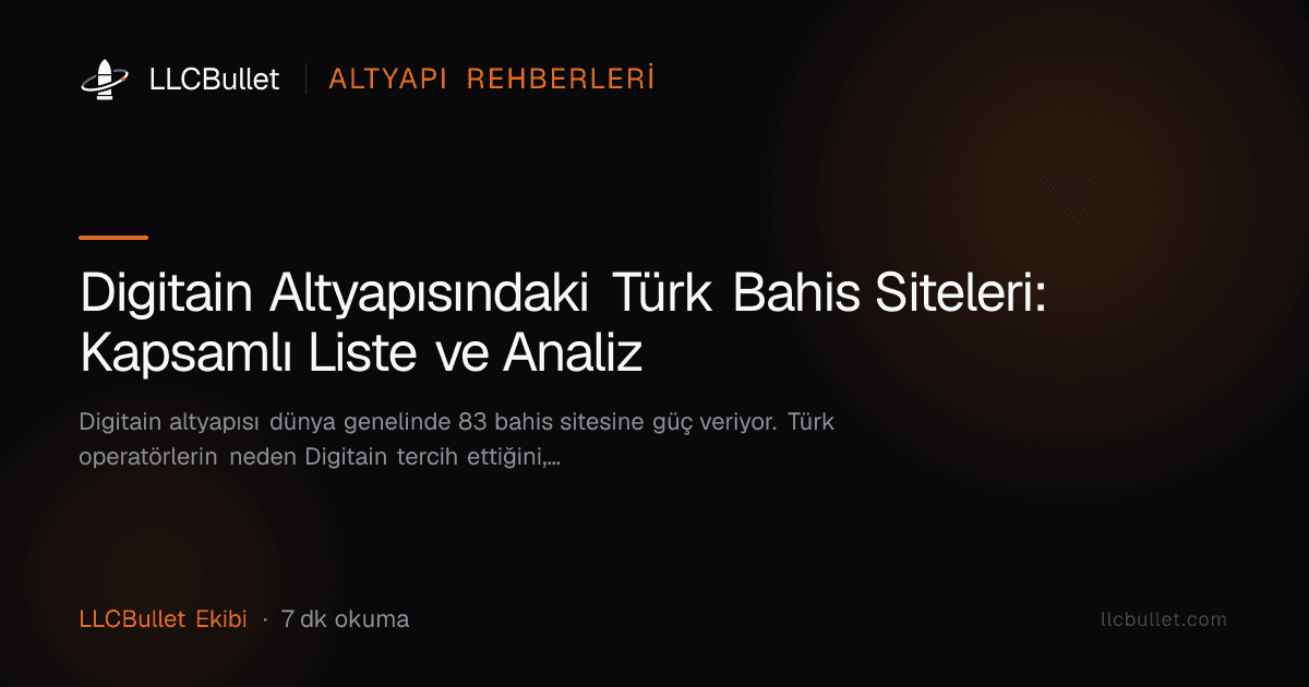 Digitain Altyapısındaki Türk Bahis Siteleri: Kapsamlı Liste ve Analiz