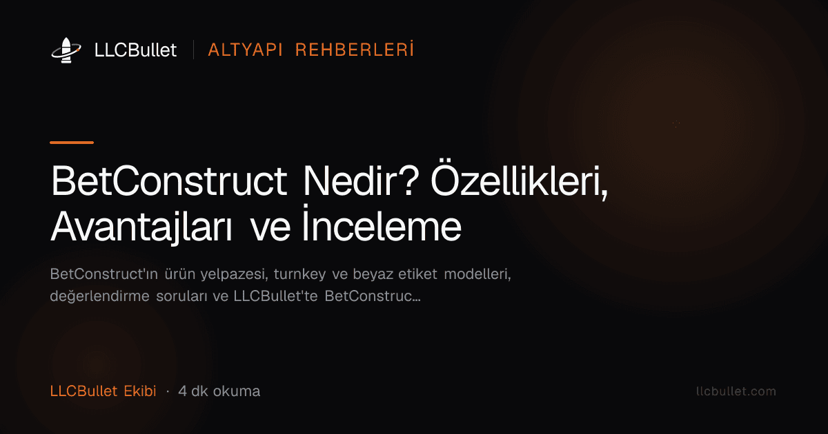 BetConstruct Nedir? Özellikleri, Avantajları ve İnceleme