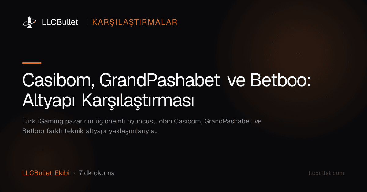 Casibom, GrandPashabet ve Betboo: Altyapı Karşılaştırması