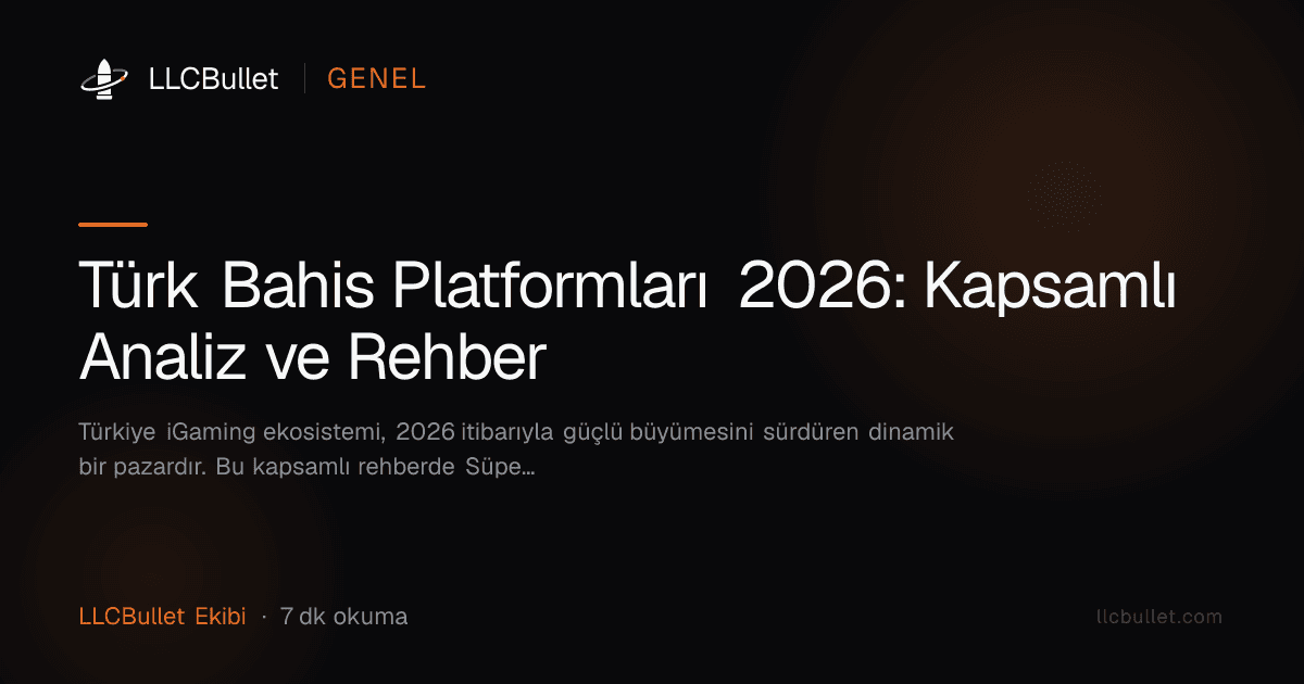 Türk Bahis Platformları 2026: Kapsamlı Analiz ve Rehber